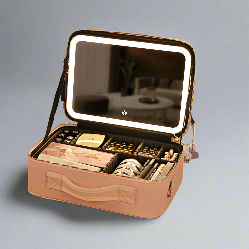Makeup Bag with LED Light