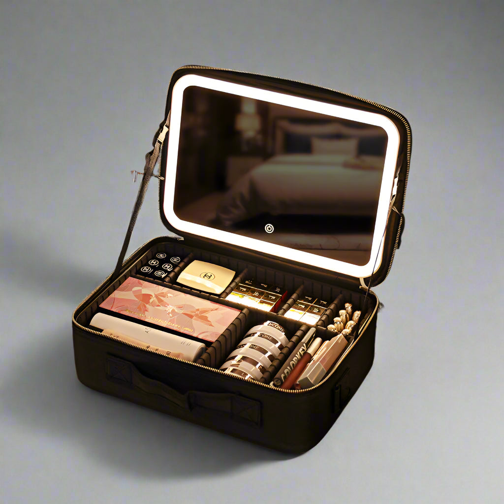 Makeup Bag with LED Light