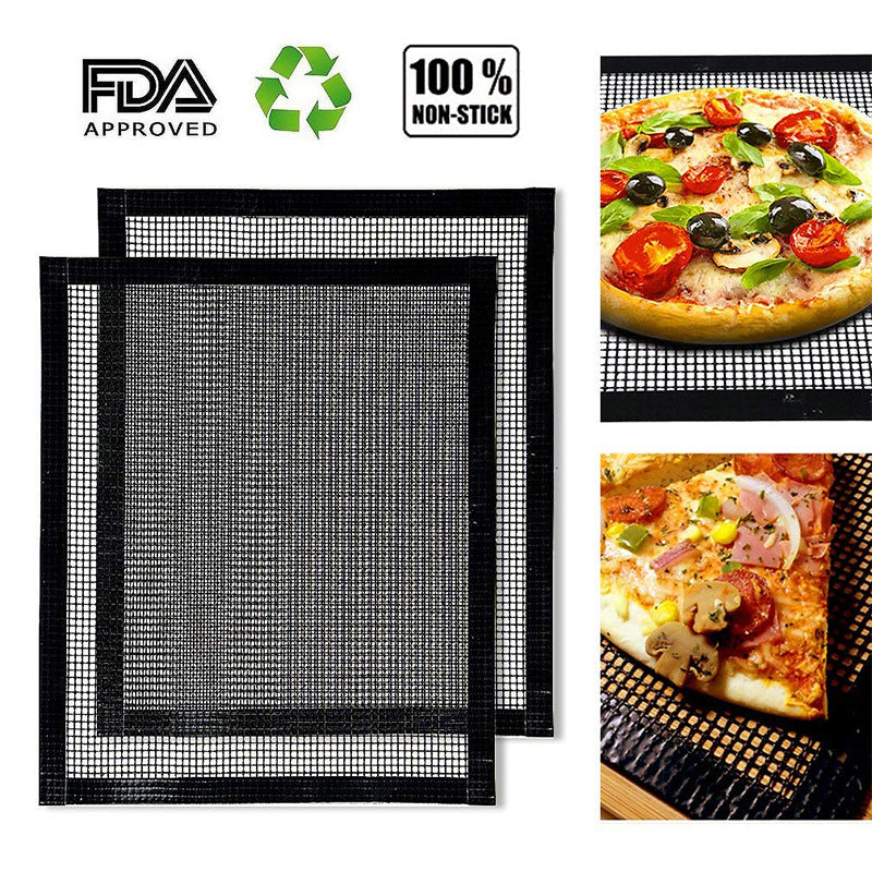 Outdoor BBQ Teflon Non-stick Grid Mat Mesh Grid Grill BBQ BBQ BBQ Mat Grill Net