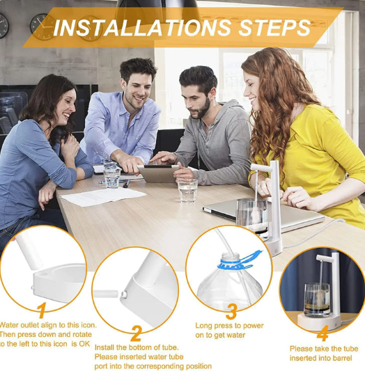 Smart Water Dispenser Installation steps