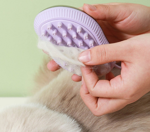 Pet Silicone Shower Brush