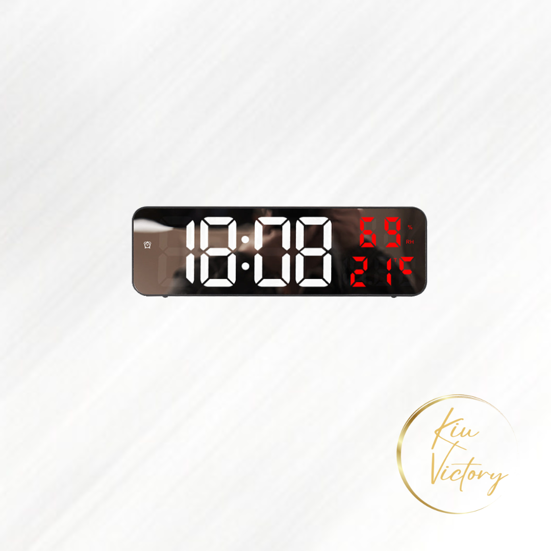 Digital Wall Clock Red