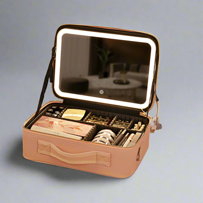 Makeup Bag with LED Light