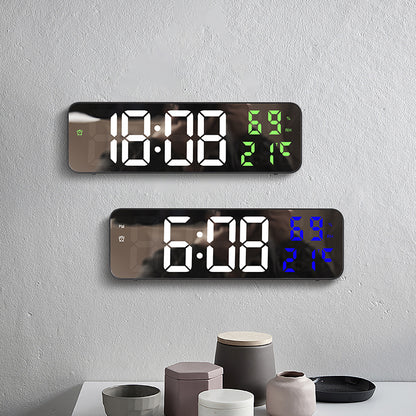 Digital Wall Clock in use