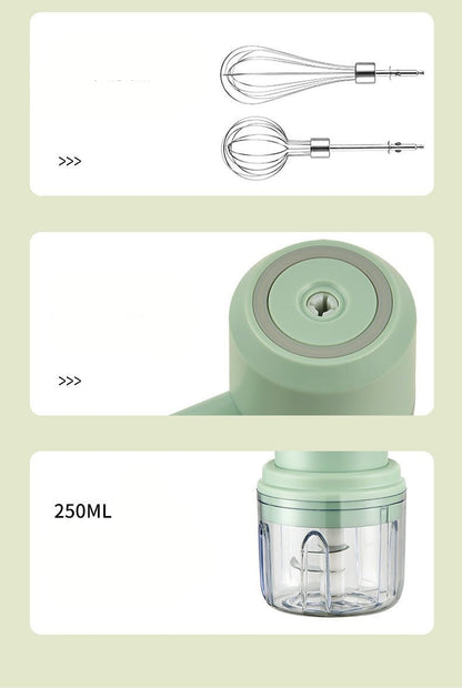 2 In 1 Electric Mini Whisk 250ml