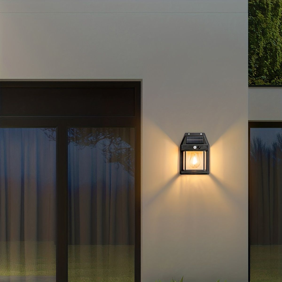 Outdoor Solar Wall Lamp