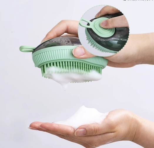 Pet Silicone Shower Brush