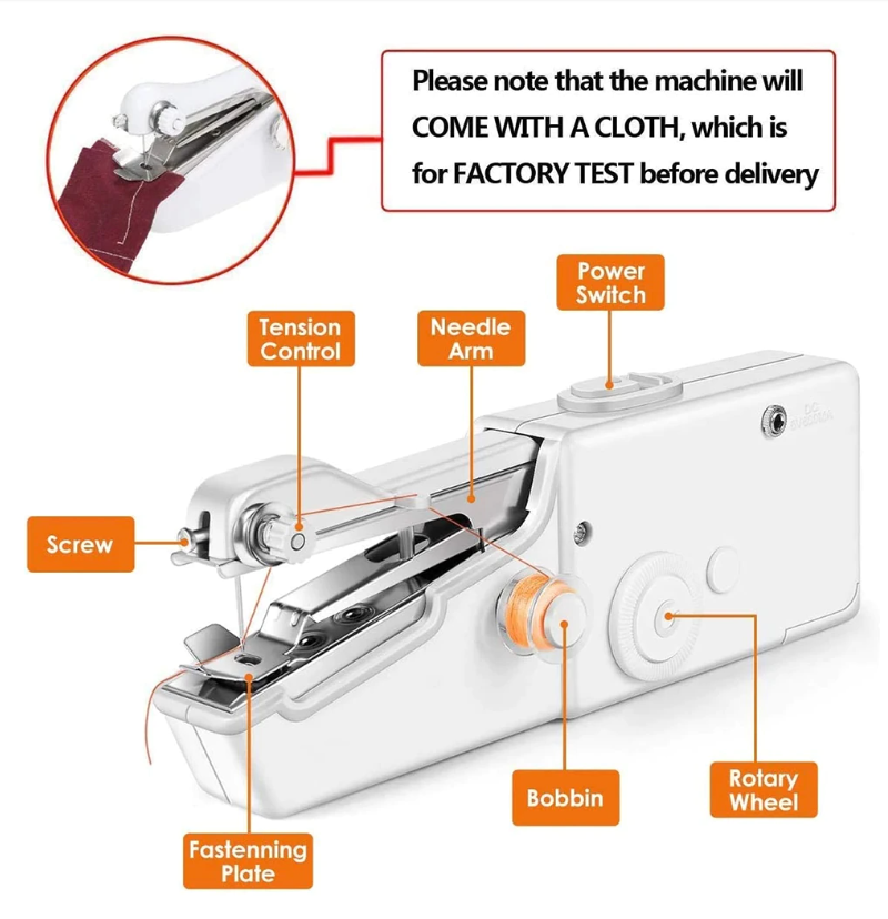 Portable Sewing Machine Product Structure